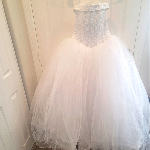 David's Bridal Dresses & Skirts - DAVID'S BRIDAL MICHAELANGELO PROM/BRIDAL GOWN 2